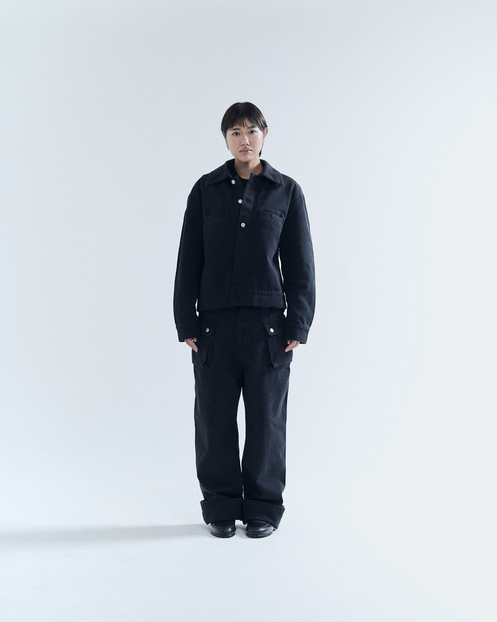 P44 Canvas Utility Pants - Black