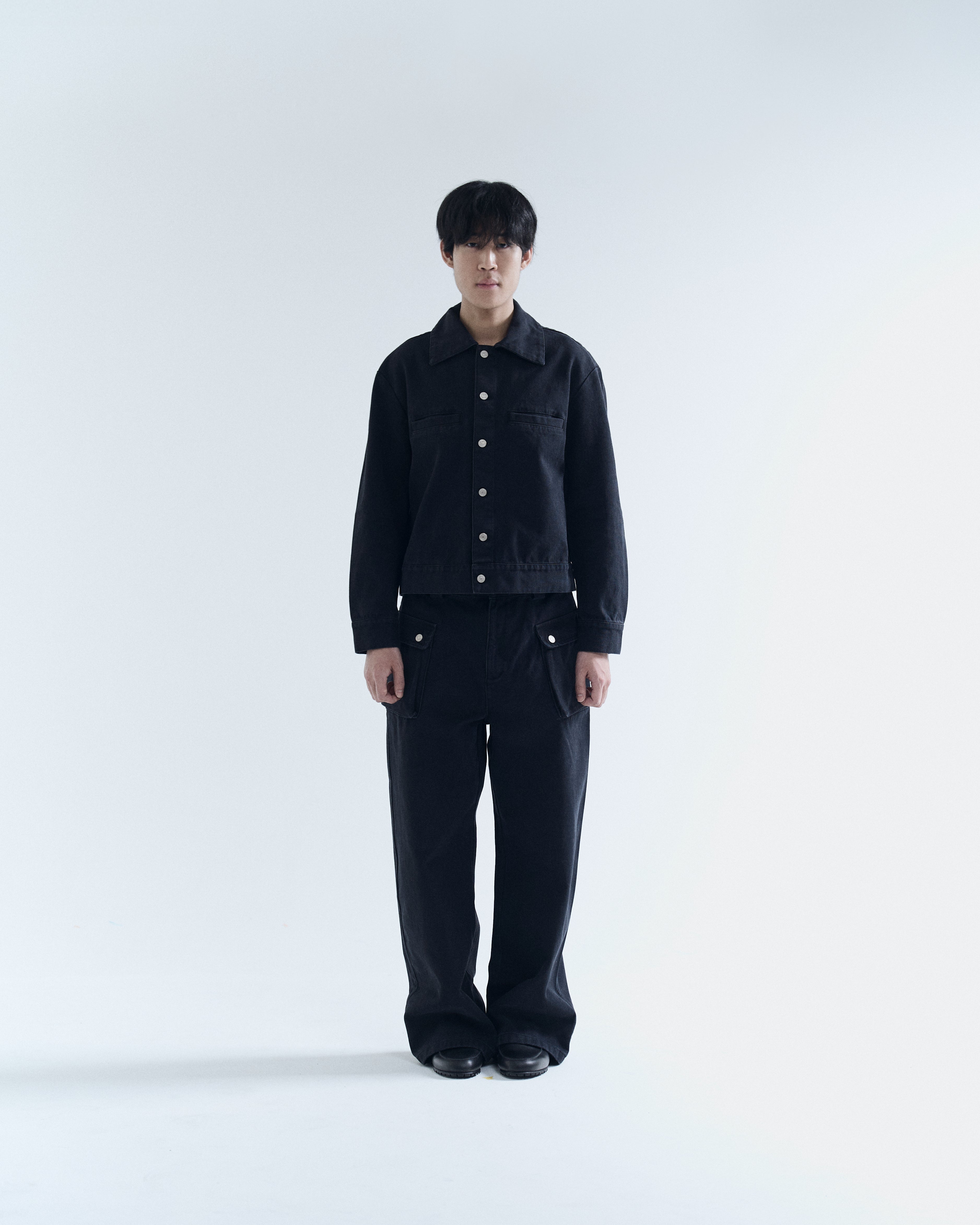 P44 Canvas Utility Pants - Black