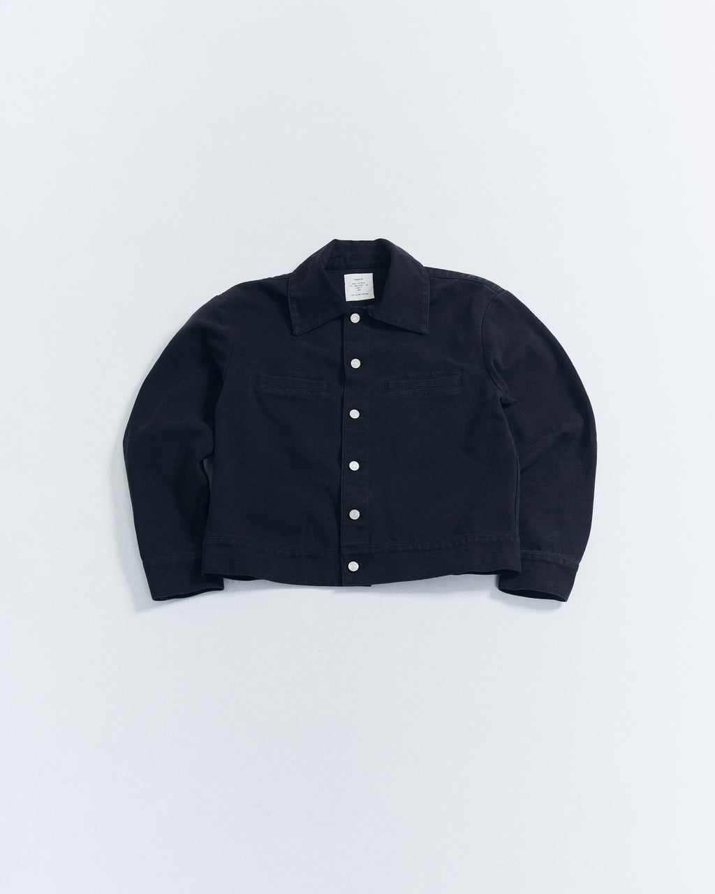 Light canvas work jacket - Black