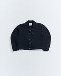 Light canvas work jacket - Black